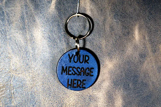 Smart Leather NFC Keychains - view 6